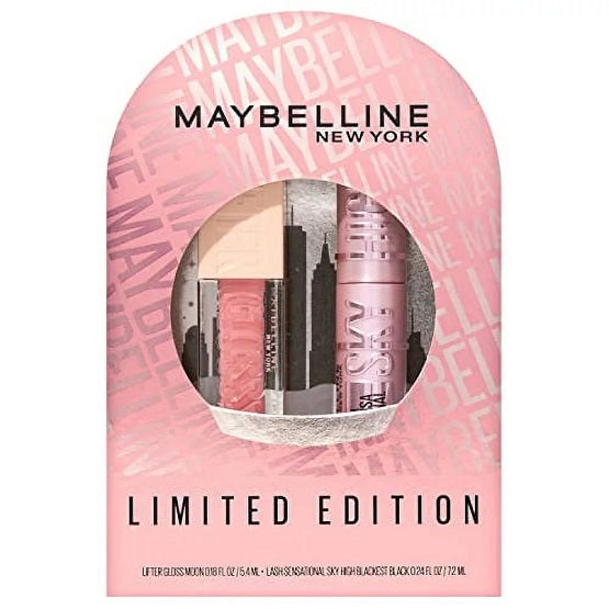 MAYBLLINE - Limited Edition Lip Gloss & Sky Mascara Set (IMIPK)