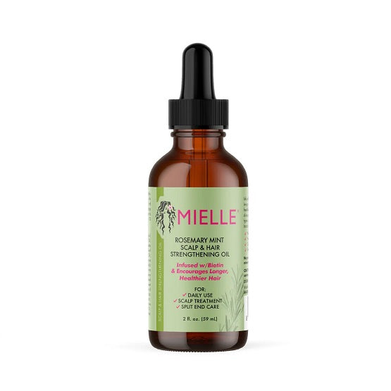 MIELLE - Rosemary Mint Scalp & Hair Strengthening Oil - 59ML