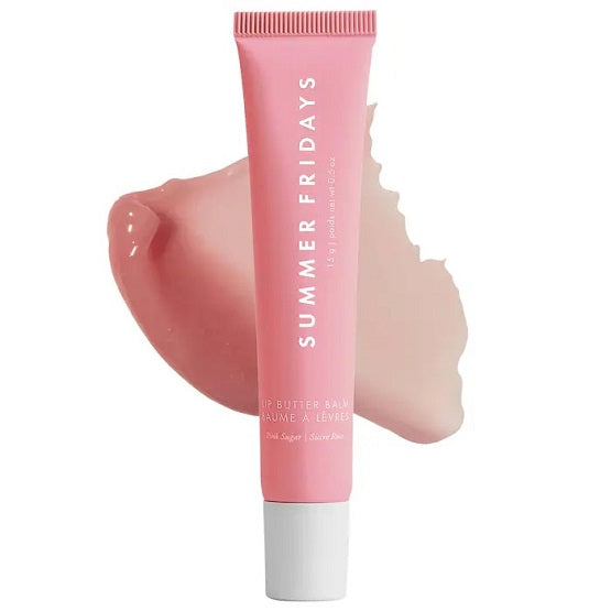 SUMMER FRIDAYS - Lip Butter Balm for Hydration & Shine - Pink Sugar