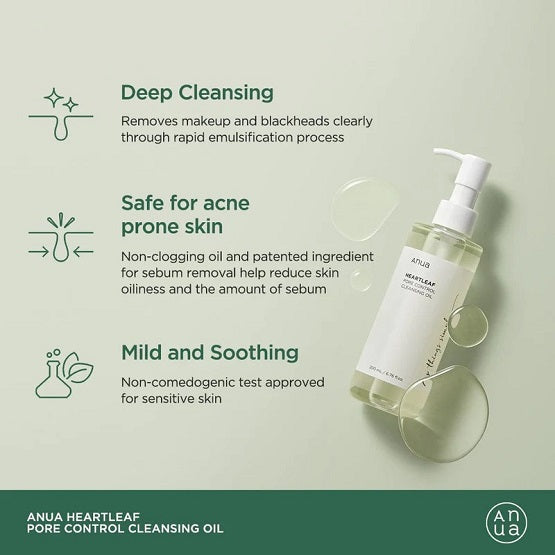 ANUA - Heartleaf Pore Control Cleansing Oil - 20ML (COS)