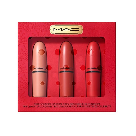 MAC - Three Cheers Lipstick Trio Set