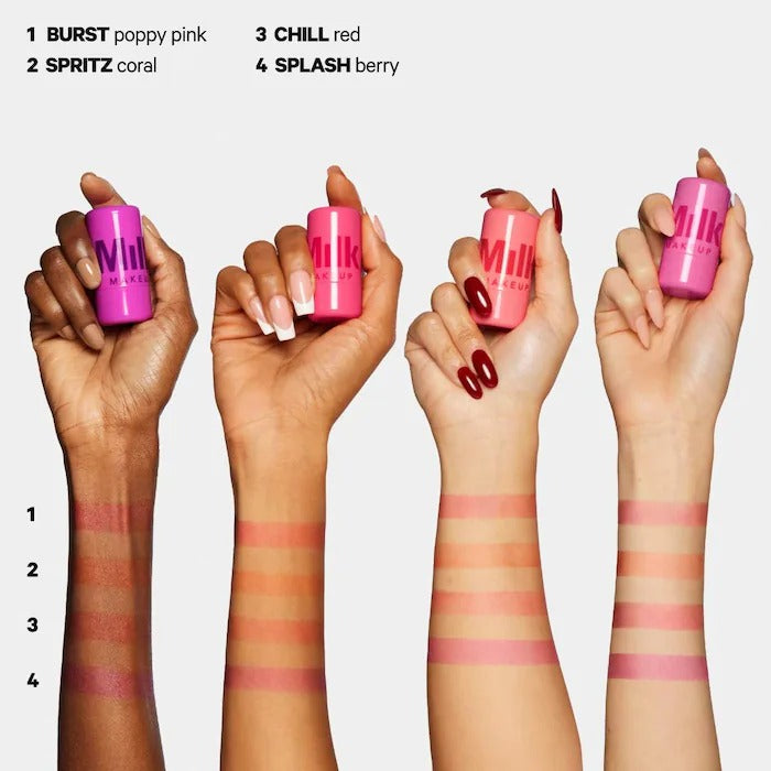 MILK MAKEUP - Cooling Water Jelly Tint Lip + Cheek Blush Stain - Spritz