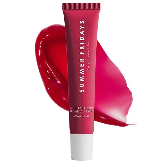 SUMMER FRIDAYS - Lip Butter Balm for Hydration & Shine - Cherry