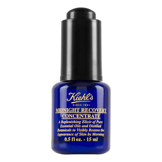 Kiehl's - Mini Midnight Recovery Concentrate Moisturizing Face Oil - 15 mL