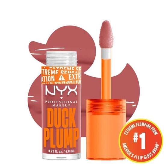 NYX - Duck Plump High Pigment Plumping Lip Gloss - 03 NUDE SWINGS