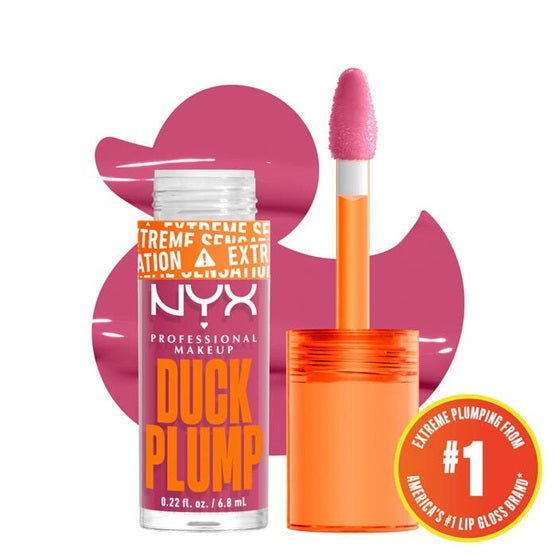 NYX - Duck Plump High Pigment Plumping Lip Gloss - 11 PICK ME PINK