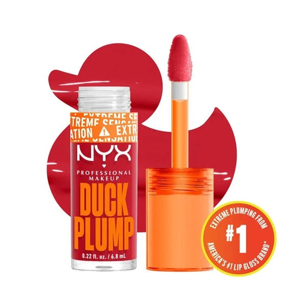 NYX - Duck Plump High Pigment Plumping Lip Gloss - 18 CHARRY SPICE