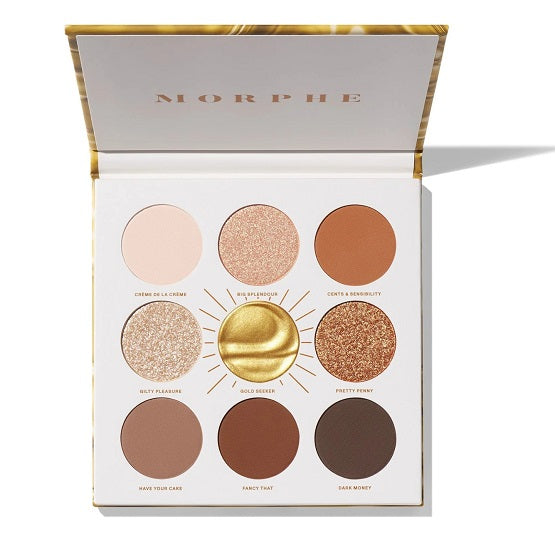 MORPHE - Rich & Foiled Artistry Palette - Gold Seeker