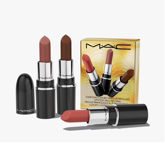 MAC - Everyday Luxury Mini Luster Glass Lipstick Set - Neutral