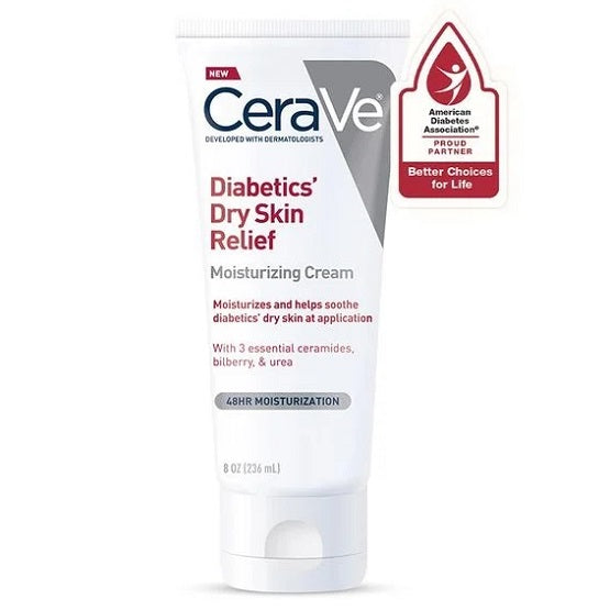 CERAVE - Diabetics Dry Skin Relief Moisturizing Cream - 236ML