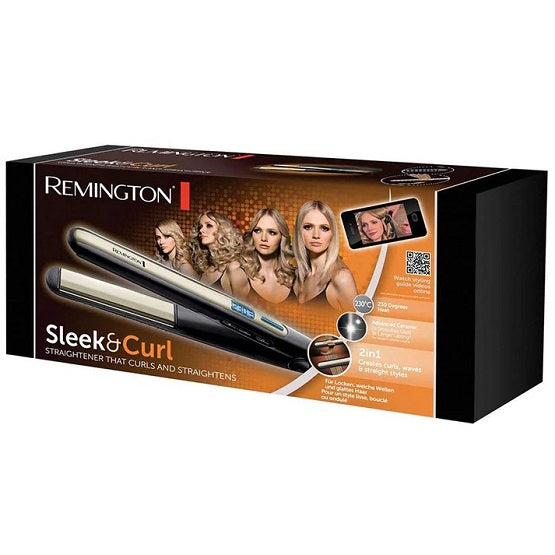 REMINGTON -  HAIR STRAIGHTENER SLEEK & CURL - S6500