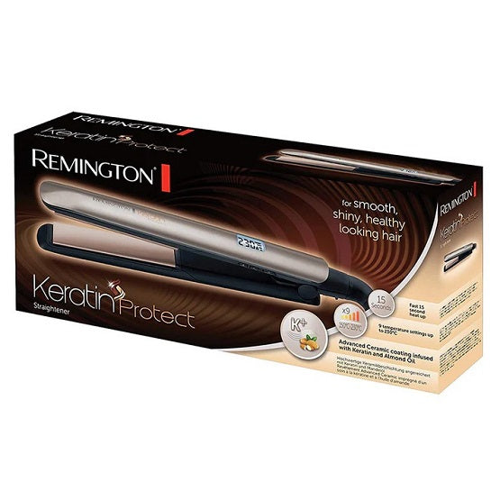 REMINGTON - HAIR STRAIGHTENER KERATIN PROTECT - S8540