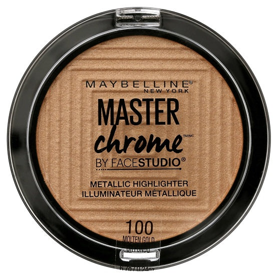 MAYBELLINE - Master Chrome Metallic Highlighter - Molten Gold 100