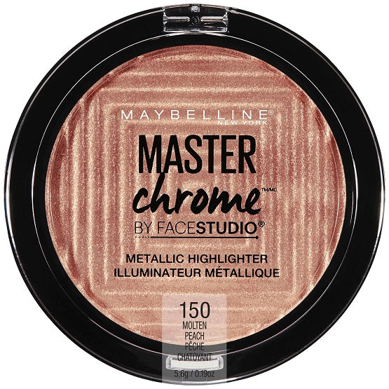 MAYBELLINE - Master Chrome Metallic Highlighter - Molten Peach 150