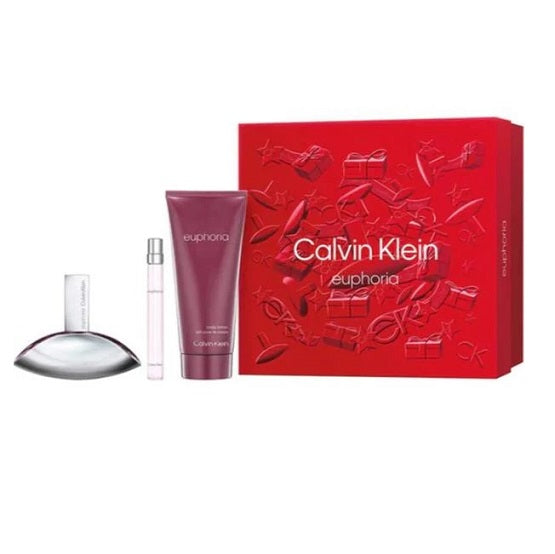 CALVIN KLEIN - EUPHORIA WOMEN 3PCS SET