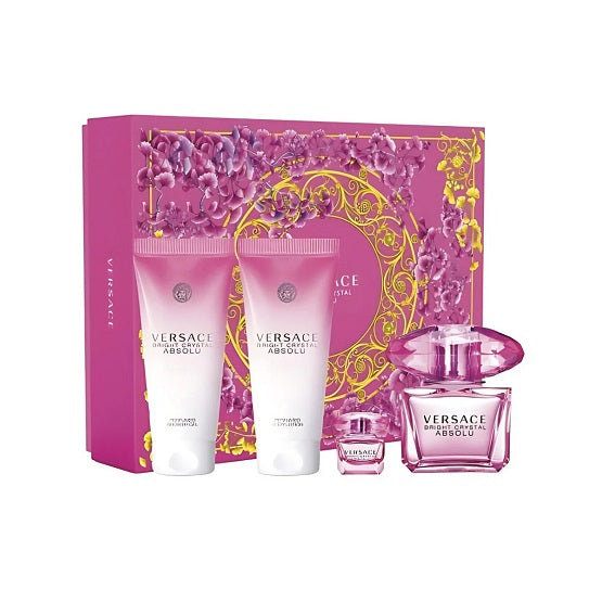 VERSACE - BRIGHT CRYSTAL ABSOLU 4s SET