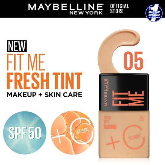 Maybelline - FIT ME FRESH TINT MAKEUP TINT + SKINCARE WITH SPF50/PA+++ - 05