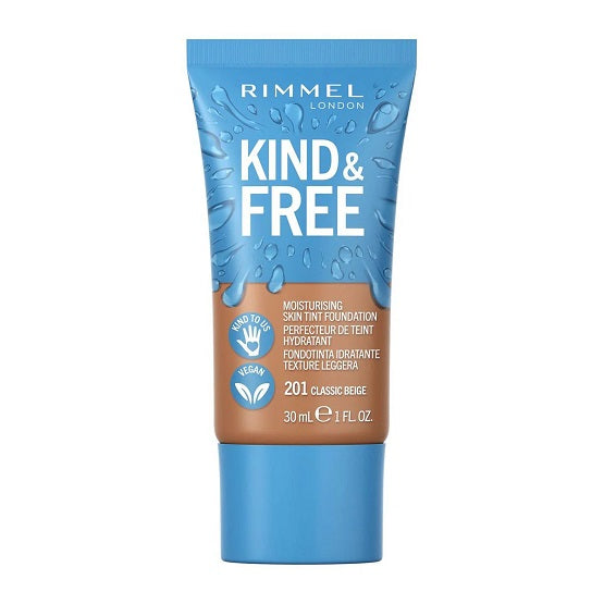 Rimmel - Kind & Free Moisturising Skin Tint Foundation - 201 Classic Beige