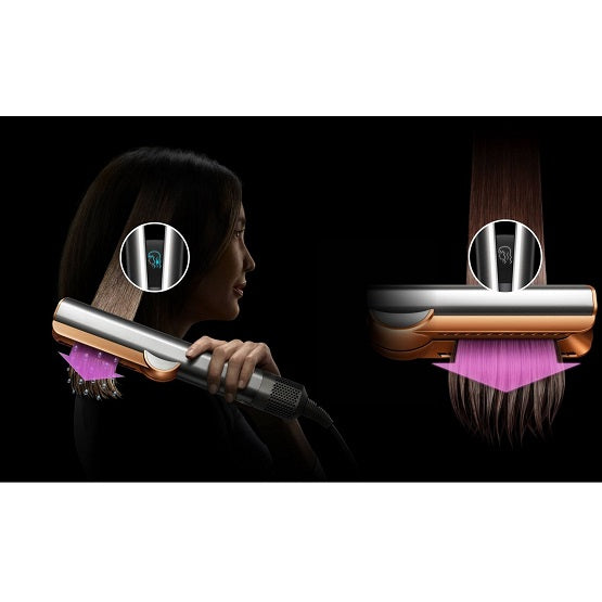 DYSON - Airstrait™ straightener and dryer (Red Velvet/Gold)