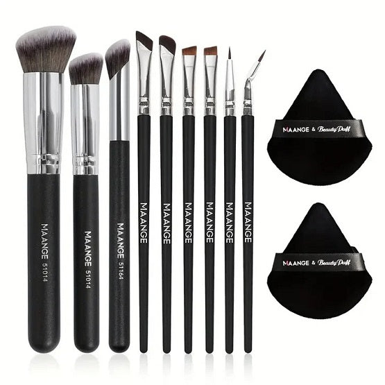 MAANGE - Makeup Brush Set - 9pcs