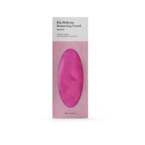 Gomicro - Big Makeup Removing Towel - Pink