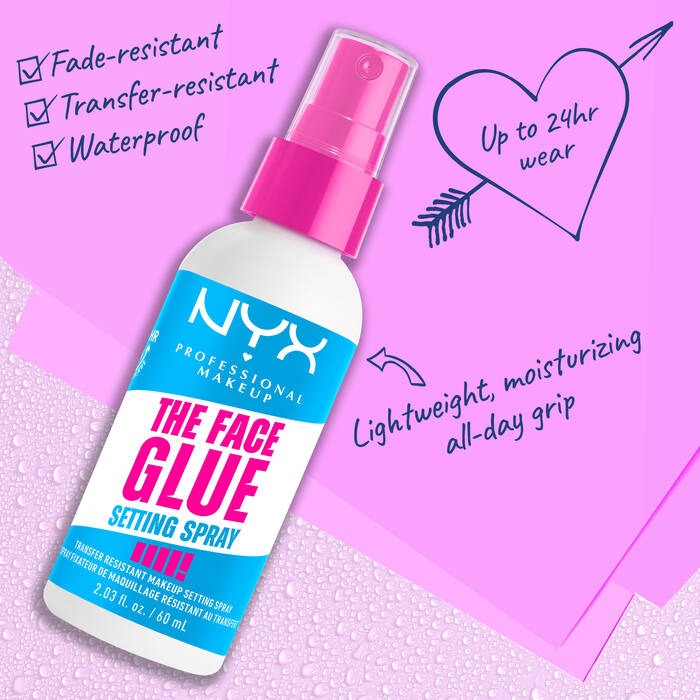 NYX The Face Glue Setting Spray 60ML In Pakistan 