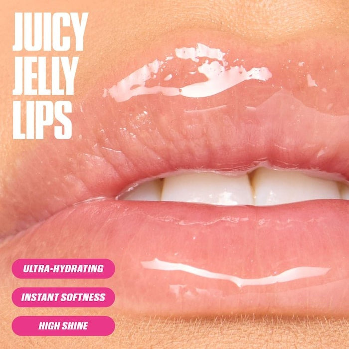 HUDA BEAUTY - Faux Filler Ultra-Hydrating Tinted Jelly Lip Oil - Juicy Pink Lady