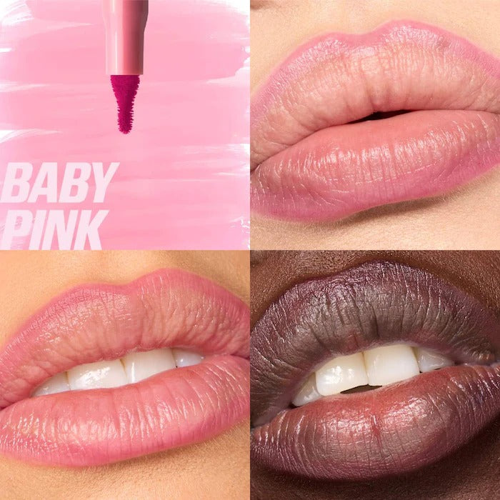 HUDA BEAUTY - Lip Contour Lip Stain for 12-Hour Wear - Baby Pink