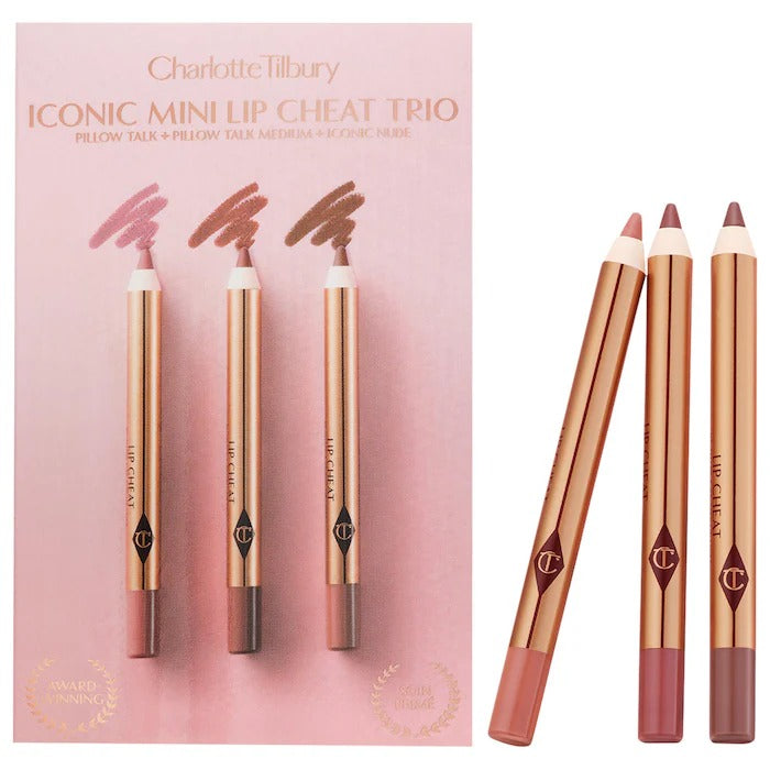CHARLOTTE TILBURY - Mini Iconic Lip Cheat Lip Liner Trio