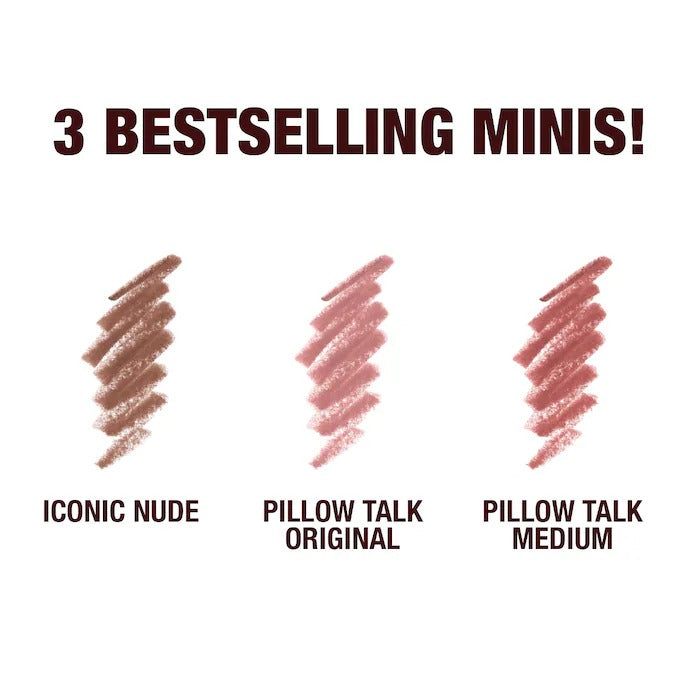 CHARLOTTE TILBURY - Mini Iconic Lip Cheat Lip Liner Trio
