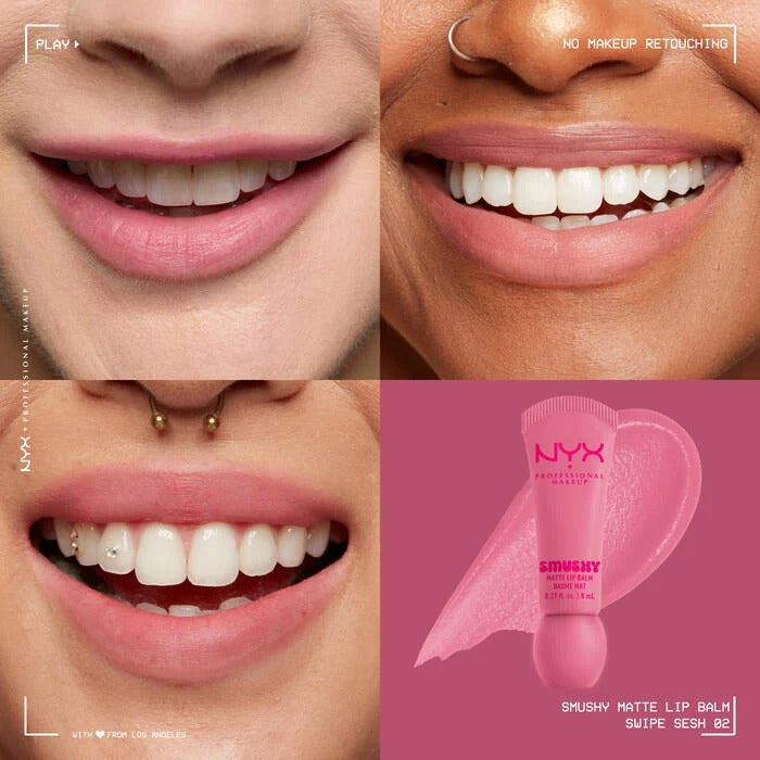 NYX - Smushy Matte Lip Balm - 02 Swipe Sesh