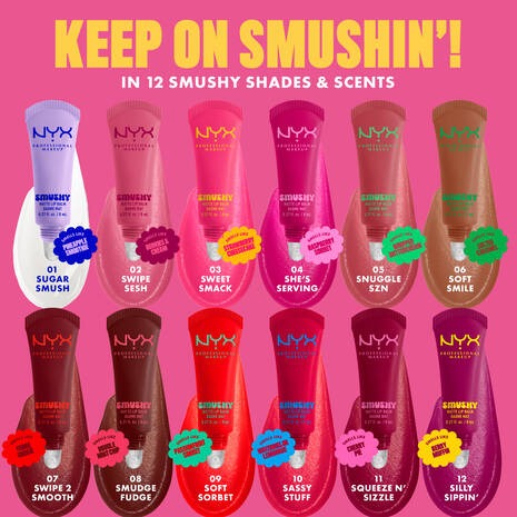 NYX - Smushy Matte Lip Balm - 06 Soft Smile