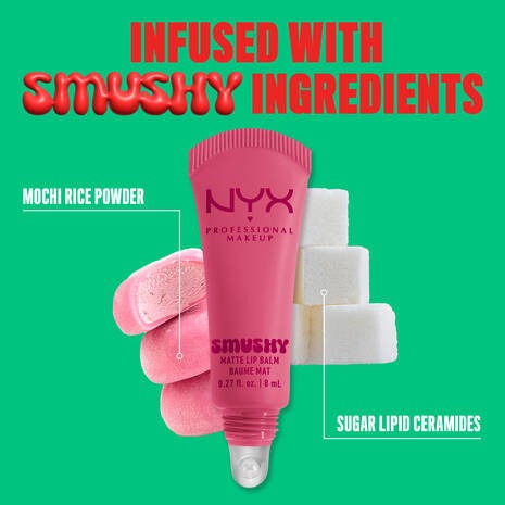 NYX - Smushy Matte Lip Balm - 06 Soft Smile
