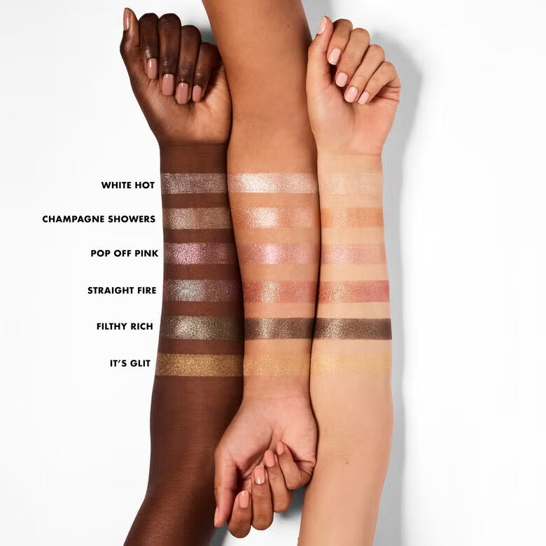 ELF - Fine as Fleck Glitter Eyeshadow - Pop Of Pinks