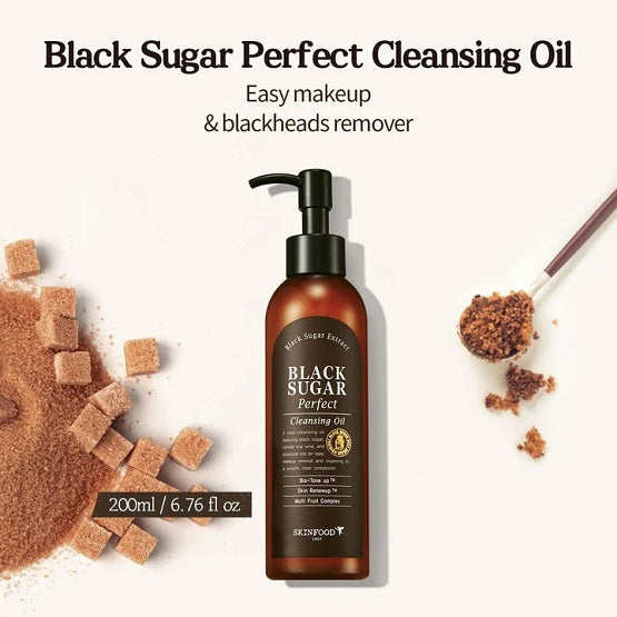 SKINFOOD - Black Sugar Perfect Cleansing Oil - 200ml