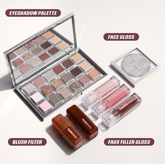 HUDA BEAUTY - Icy Nude PH Face Gloss - Frostbite