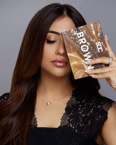 SARA ALI COSMETICS - Eyeshadow Palette - Brown Glazed