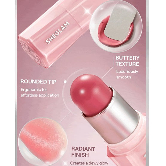 SHEGLAM - Buttery Bliss Blush Stick - Guava Juice