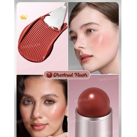 SHEGLAM - Buttery Bliss Blush Stick - Chestnut Flush