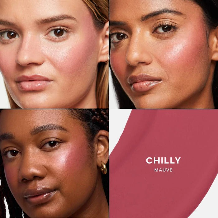 SAIE - Dew Blush Blendable Liquid Blush - Chilly