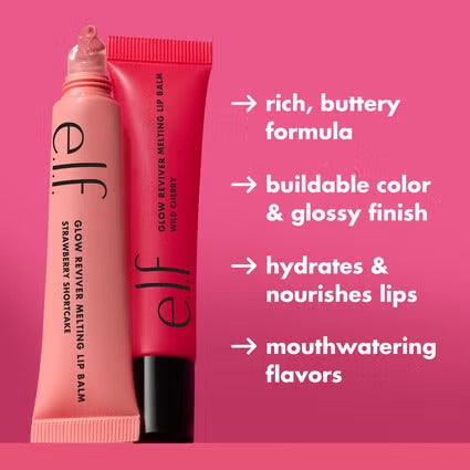 ELF - Glow Reviver Melting Lip Balm - Wild Cherry