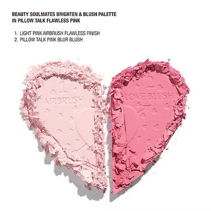 CHARLOTTE TILBURY - Pillow Talk Beauty Soulmates Face Palette - Flawless Pink