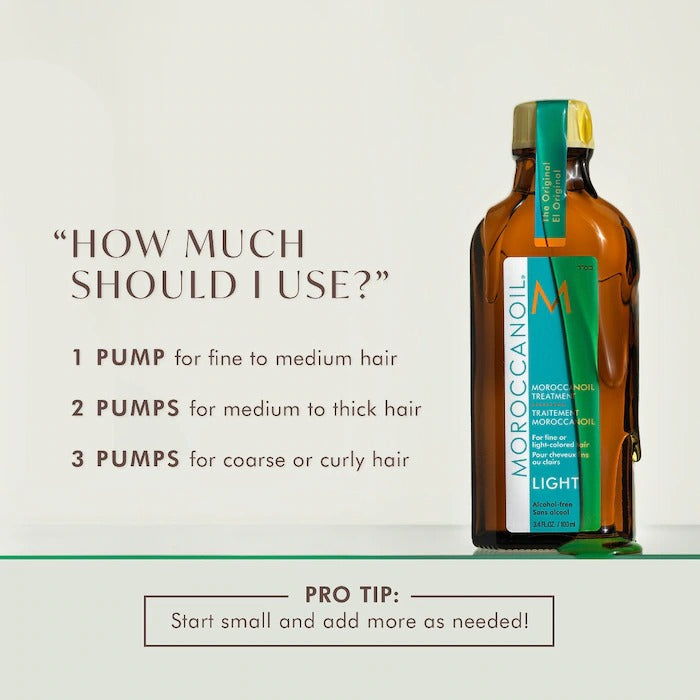 MOROCCANOIL - Moroccanoil Treatment Light Hair Oil for Fine Hair - 100ML
