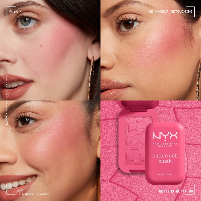 NYX Buttermelt Blush Getting Butta Price In Pakistan 