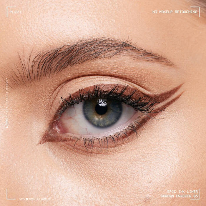 NYX - Epic Ink Waterproof Liquid Eyeliner - Graham Cracker