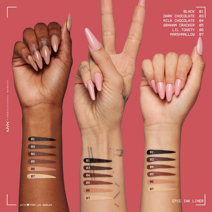 NYX - Epic Ink Waterproof Liquid Eyeliner - Graham Cracker