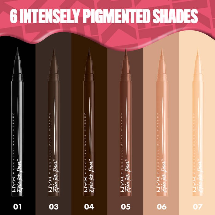 NYX - Epic Ink Waterproof Liquid Eyeliner - Graham Cracker