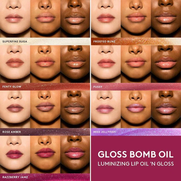 FENTY BEAUTY - Gloss Bomb Oil Luminizing Lip Oil 'N Gloss - Fenty Glow