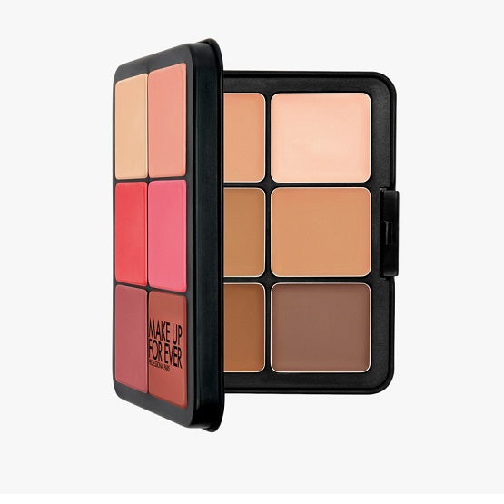 MAKE UP FOR EVER - HD Skin Face Essentials Palette With Highlighter - Light to Medium