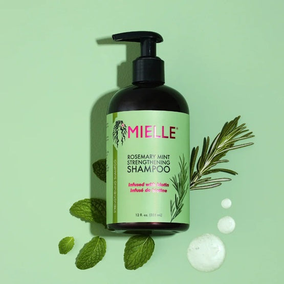 MIELLE - Rosemary Mint Strengthening Shampoo -  355ML